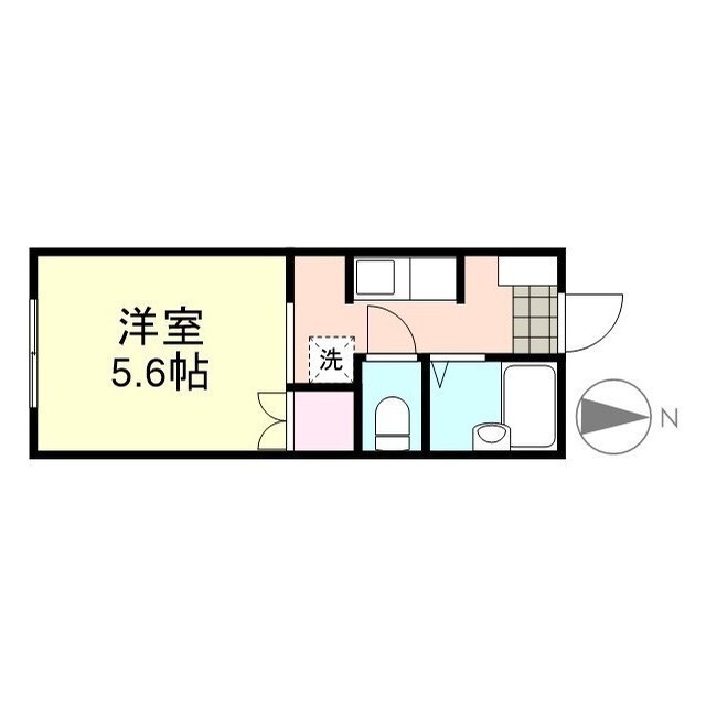 1階の間取り図