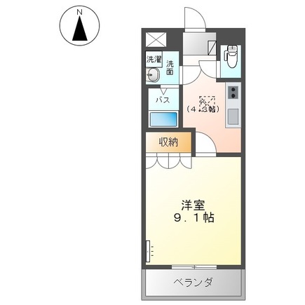1階の間取り図