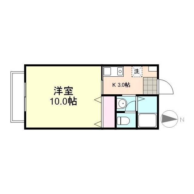 1階の間取り図