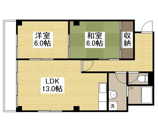 3階の間取り図