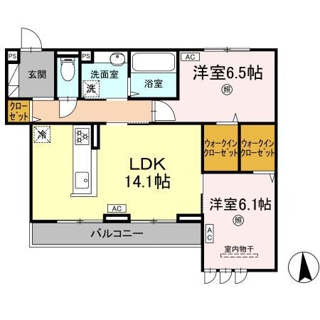 3階の間取り図
