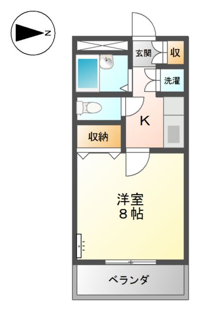 3階の間取り図