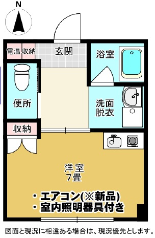 2階の間取り図