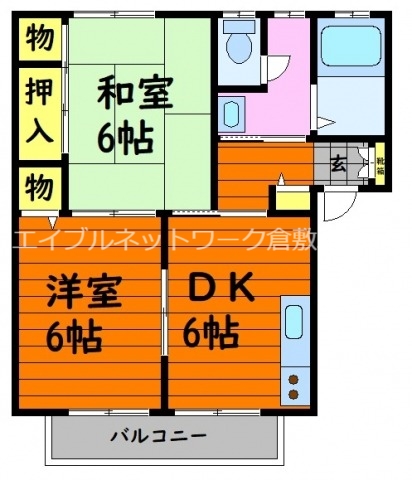 1階の間取り図
