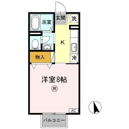 1階の間取り図