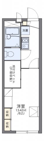 2階の間取り図
