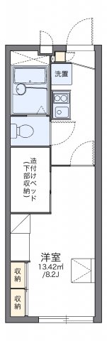 2階の間取り図