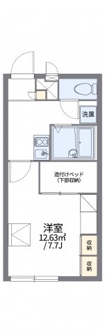 2階の間取り図
