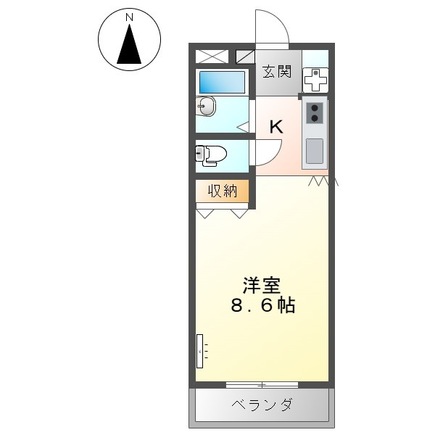 1階の間取り図