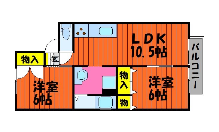 1階の間取り図