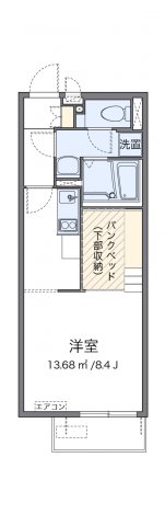 代表的な間取のため実際の間取とは異なる場合があります