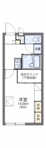 2階の間取り図