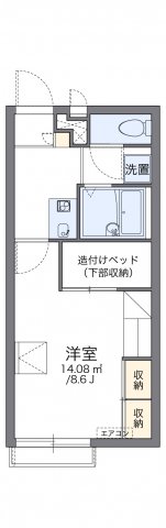 2階の間取り図
