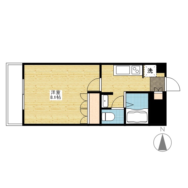 2階の間取り図