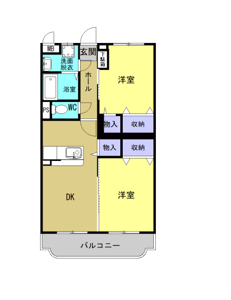 3階の間取り図