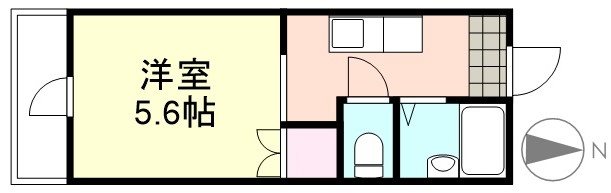 2階の間取り図