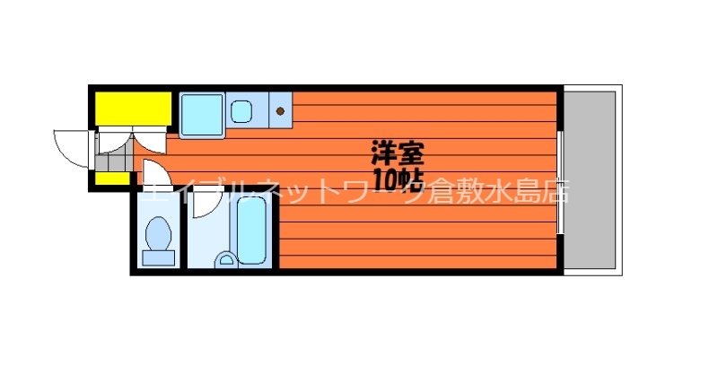 2階の間取り図