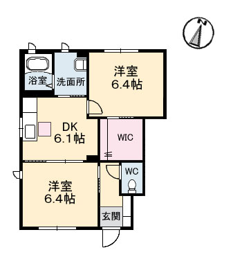 1階の間取り図