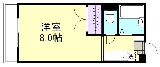 2階の間取り図