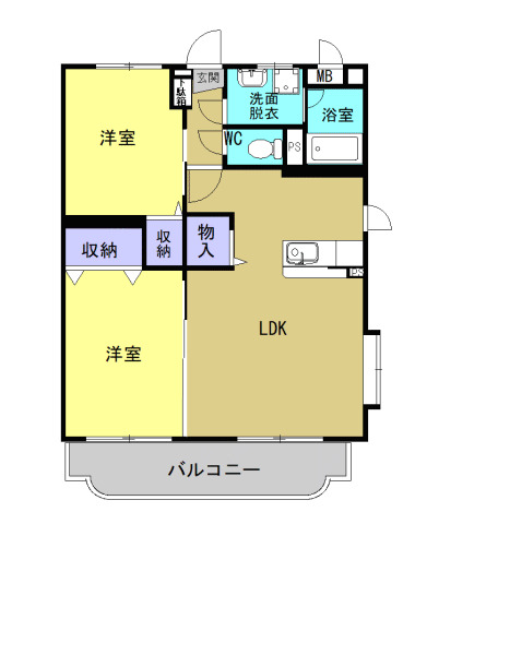 3階の間取り図