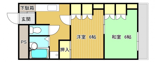 3階の間取り図