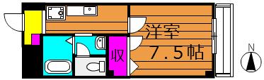1階の間取り図