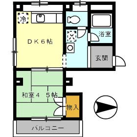 5階の間取り図