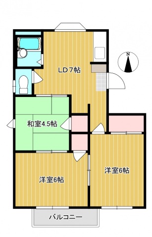 1階の間取り図
