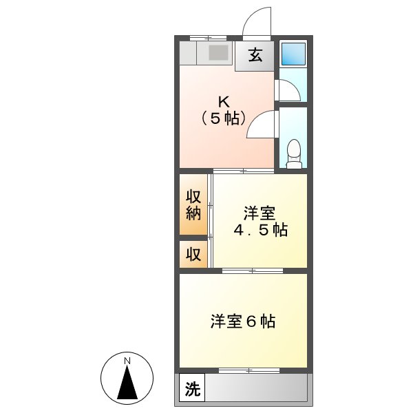 3階の間取り図