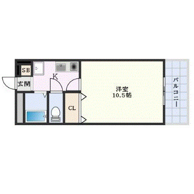 3階の間取り図