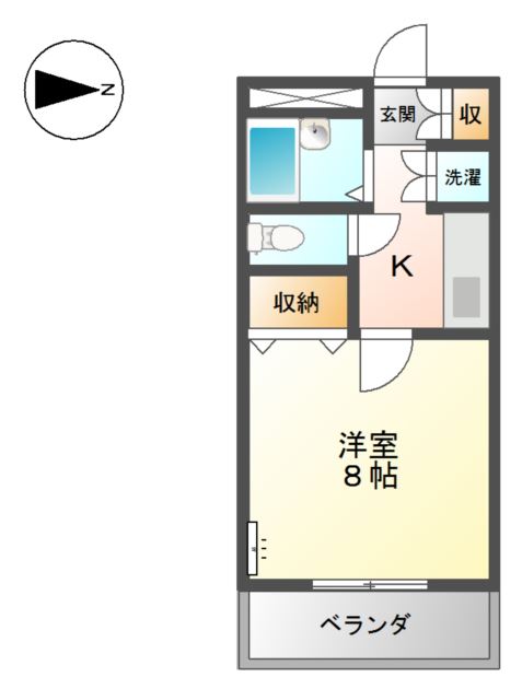 3階の間取り図
