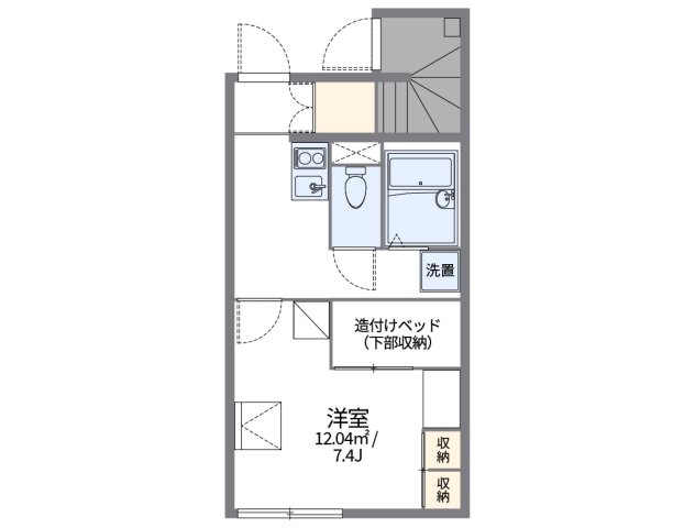 1階の間取り図