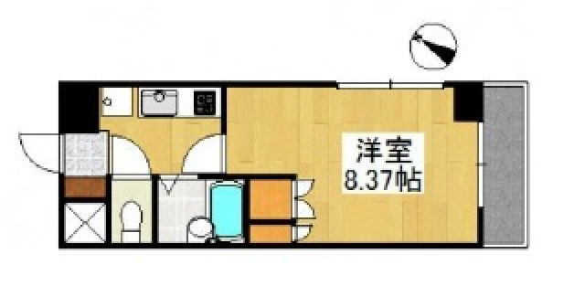 5階の間取り図