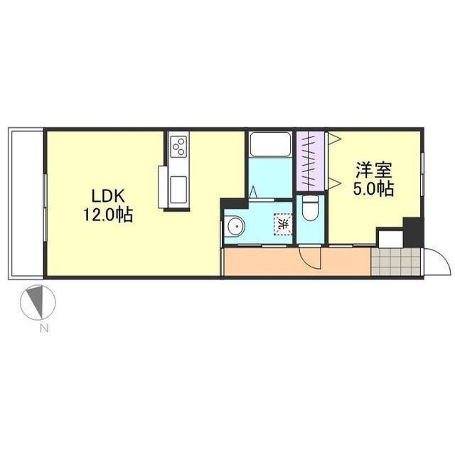 1階の間取り図