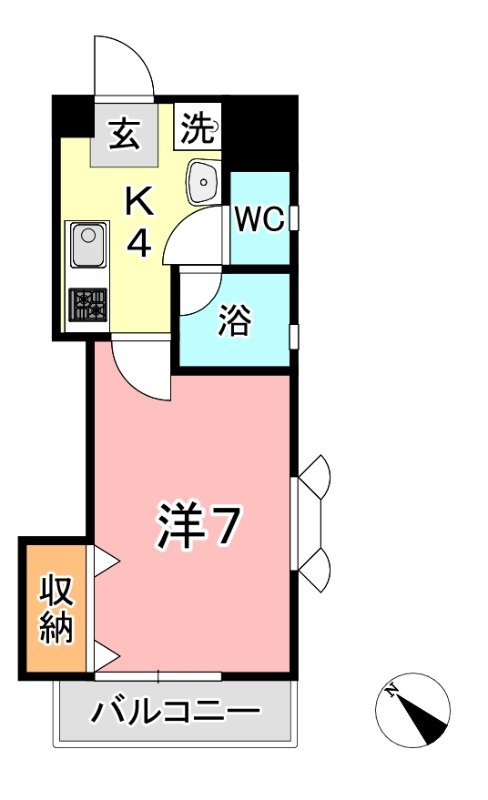 3階の間取り図