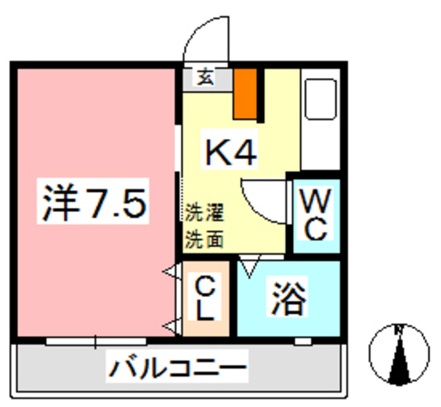 3階の間取り図