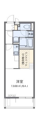 代表的な間取のため実際の間取とは異なる場合があります