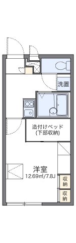 2階の間取り図