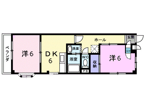 3階の間取り図