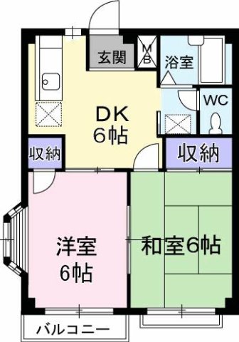 1階の間取り図