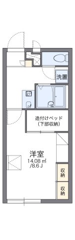 2階の間取り図
