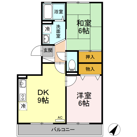 3階の間取り図