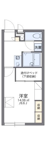 2階の間取り図