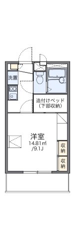 3階の間取り図