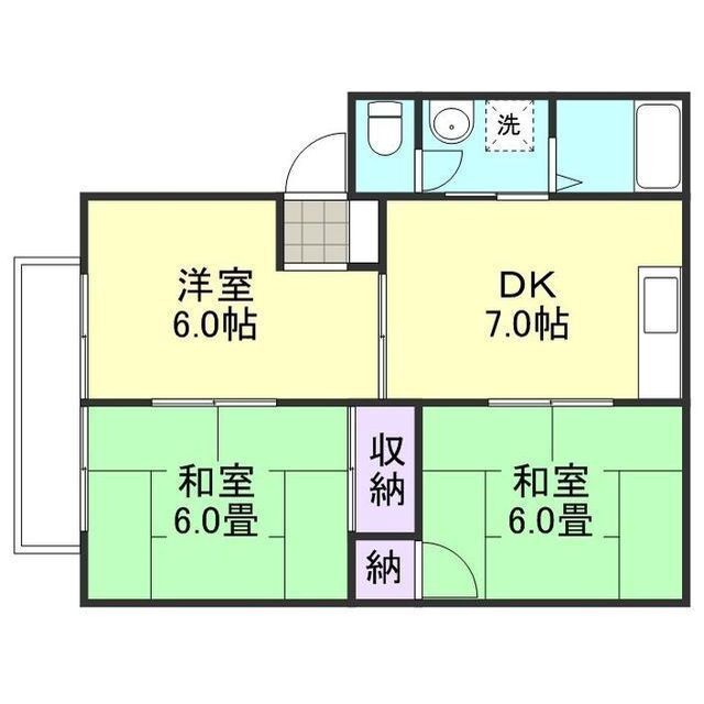 1階の間取り図