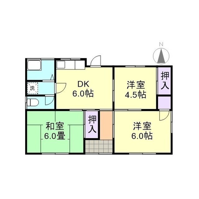 -階の間取り図