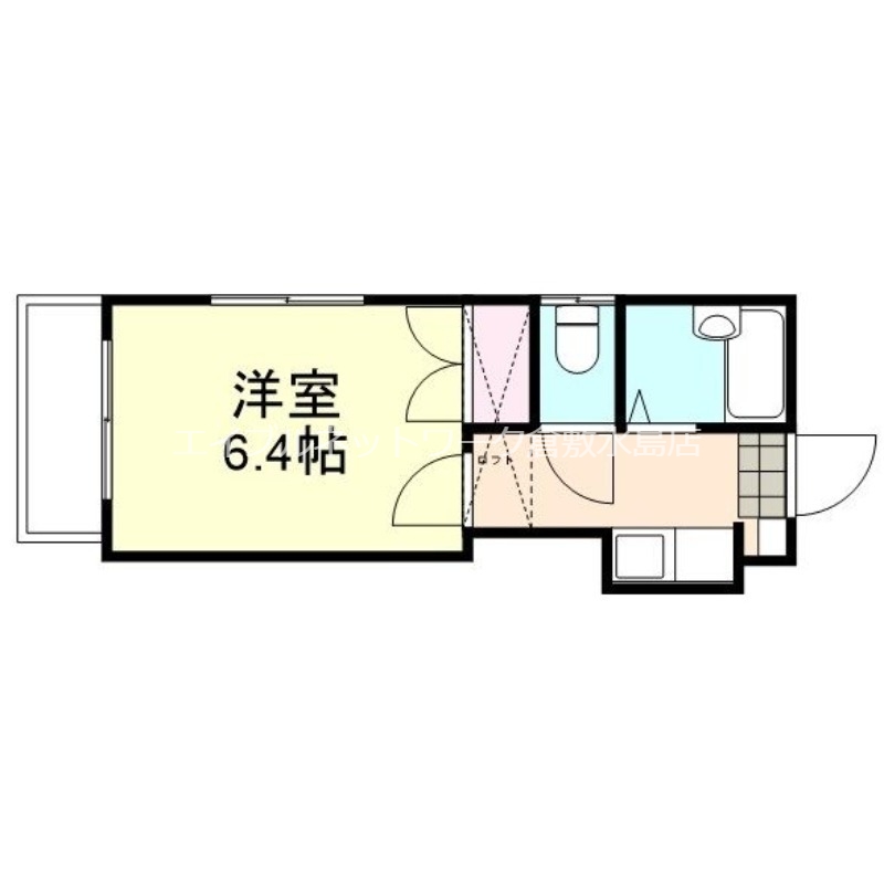 1階の間取り図