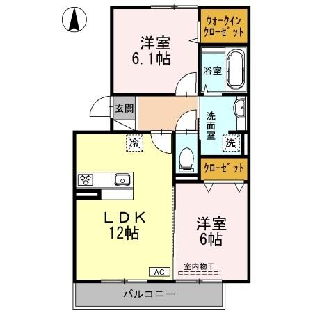 3階の間取り図