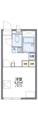 2階の間取り図