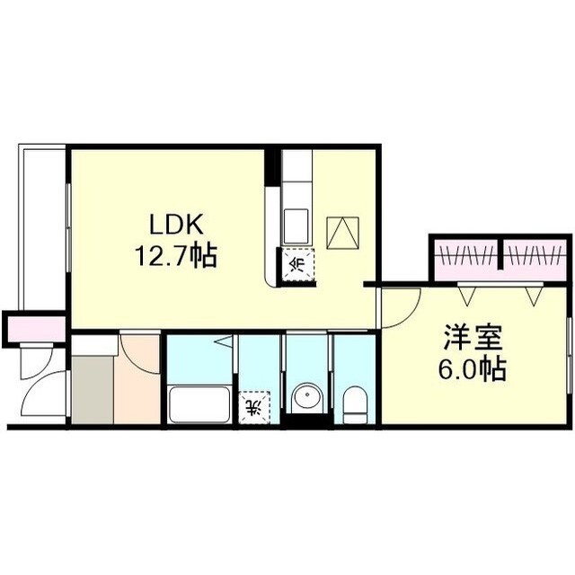 1階の間取り図